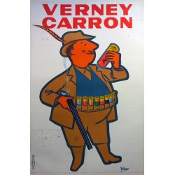 Aff. 75x116cm - Verney Carron (Cartouches Chasse)
