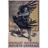 Aff. 76x115cm - Pour le suprême effort Emprunt National Société Générale