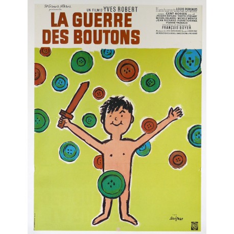 Aff. 57x78cm - La Guerre des Boutons