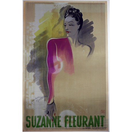 Aff. 77x119cm - Suzanne Fleurant