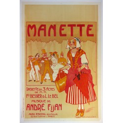 Aff. 78x117cm - Manette
