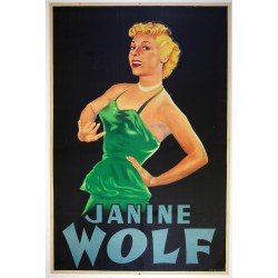 Aff. 76x115cm - Janine Wolf