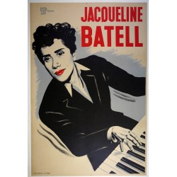 Aff. 77x116cm - Jacqueline Batell