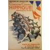 Aff. 80x119cm - Concours central Hippique reproducteurs