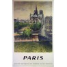 Aff. 60x97cm - SNCF Paris Notre Dame