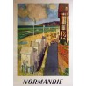 Aff. 60x94,5cm - SNCF Normandie Plage