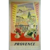 Aff. 62,5x100,5cm - SNCF Provence