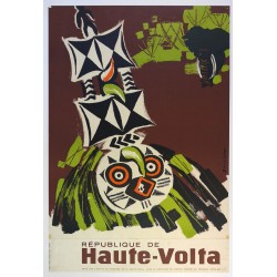 Aff. 64x94cm - République de Haute Volta