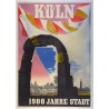 Aff. 59x83cm - Allemagne Köln Cologne 1900 Jahre Stadt