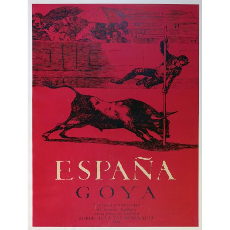 Aff. 60x94cm - Espagne Goya La Tauromaquia