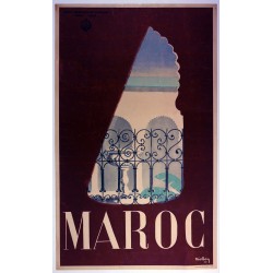 Aff. 60,5x98cm - Maroc