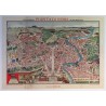 Aff. 67x47cm - Italie Pianta di Roma (Plan de Rome)