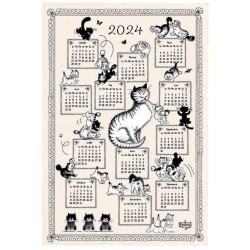 Torchon - Dubout Calendrier Chatons 2024
