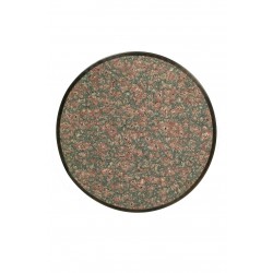 Table de Bistrot 61cm - Granit Gris/Rose