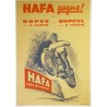 Aff. 56x80cm - HAFA Gagne, l'huile des sportifs Motard