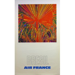 Aff. 60x100cm - Air France Brésil