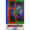 Aff. 60x100cm - Air France Merveilles de la Terre