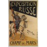 Aff. 85x133cm - Exposition Russe Champ de Mars