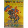 Aff. 69x100cm - Foire de Paris du 10 au 25 mai 1920