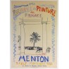 Aff. 55x79cm - 1ère Biennale de Peinture de France à Menton 1951