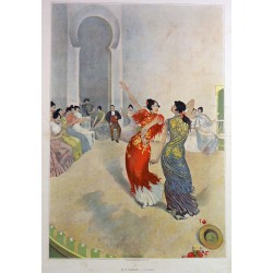 Aff. 42x64cm - Panaderos Deux Danseuses