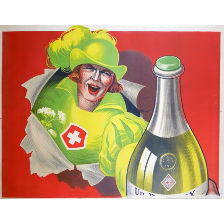 Aff. 153x232cm - Alcool le Peureux (en deux affiches)