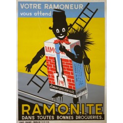 Aff. 115x157cm - Ramonite Détruit la Suie