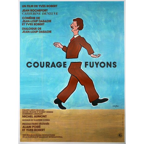 Aff. 115x155cm - Courage Fuyons