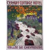 Aff. 113x154cm - Cernay Cottage Hotel Vallée de Chevreuse