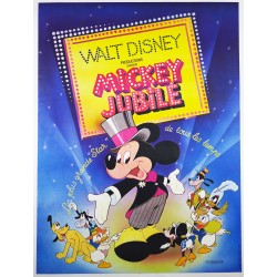 Aff. 116x156cm - Walt Disney Mickey Jubilé