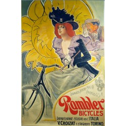 Aff. 100x154cm - Rambler Bicycles