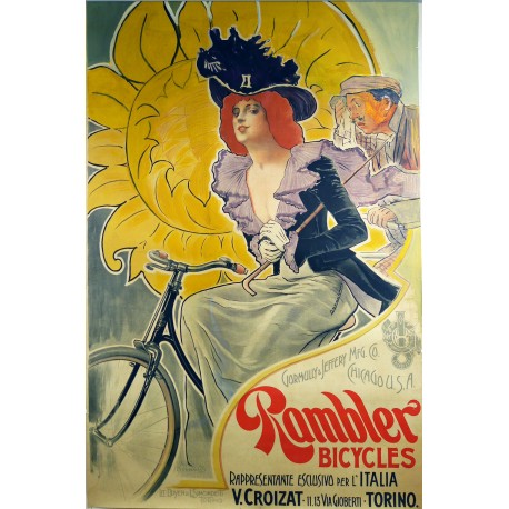 Aff. 100x154cm - Rambler Bicycles