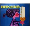 Aff. 155x114cm - Conord Le Plaisir du froid (Réfrigérateur)