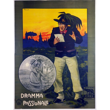 Aff. 101x133cm - Dramma Passionale