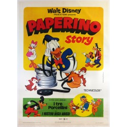 Aff. 100x138cm - Walt Disney Paperino Story