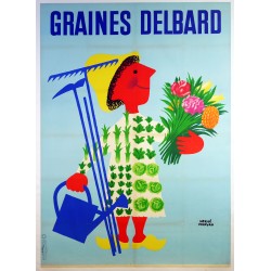 Aff. 113x156cm - Graines Delbard