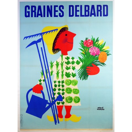 Aff. 113x156cm - Graines Delbard