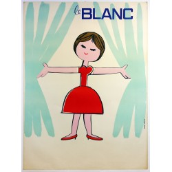 Aff. 116x156cm - Le Blanc