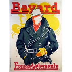 Aff. 117x161cm - Bayard Fraisse Vêtements Grenoble