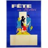 Aff. 112x152cm - Fête des Mères (Couple avec Enfats)