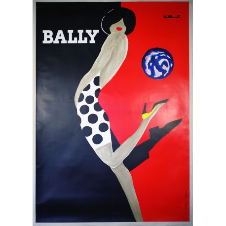 Aff. 118x171cm - Bally Femme Ballon