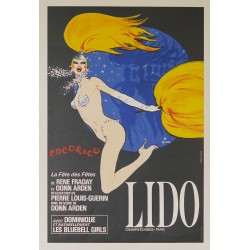 Aff. 39x58cm - Lido Cocorico la Fête des Fêtes