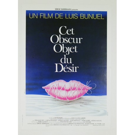 Aff. 40x56cm - Cet Obscur Objet du Désir Luis Bunuel