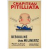 Aff. 40x57cm - Chapiteau Pitilliata Bebouline von Milinertz