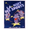 Aff. 49x64cm - La Nuit des Sports 1945