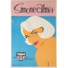 Aff. 35x51cm - Disques Teppaz Simone Alma