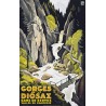 Affiche - Gorges de la Diosaz Chamonix - 40x60 Giclée