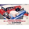 Affiche - Rallye Mondial de l'Elegance Automobile Cannes - 40x60 Giclée