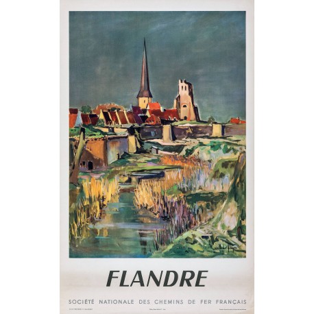 Affiche - Flandre Francaise - 40x60 Giclée