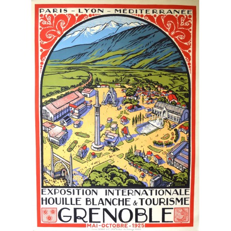 Affiche - Grenoble Exposition Internationale - 40x60 Giclée